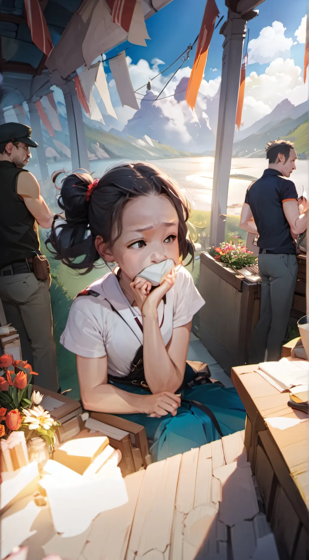 ai character: shania background