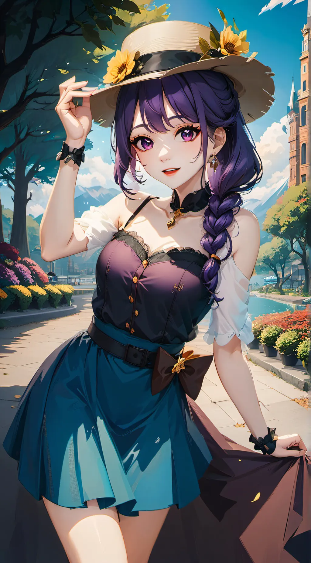 ai character: Elle background