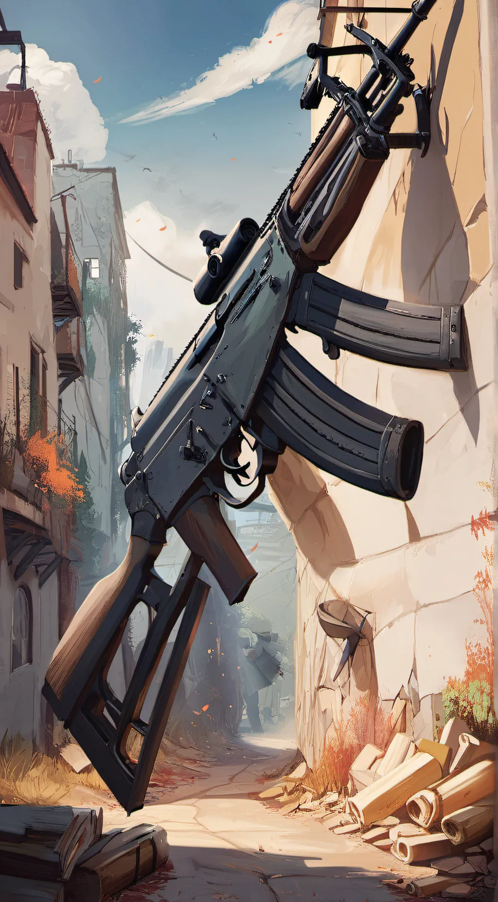 ai character: ak47 background
