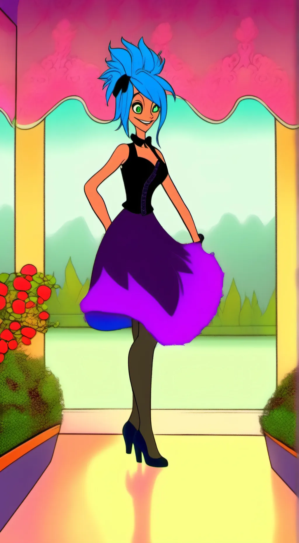 ai character: alice background