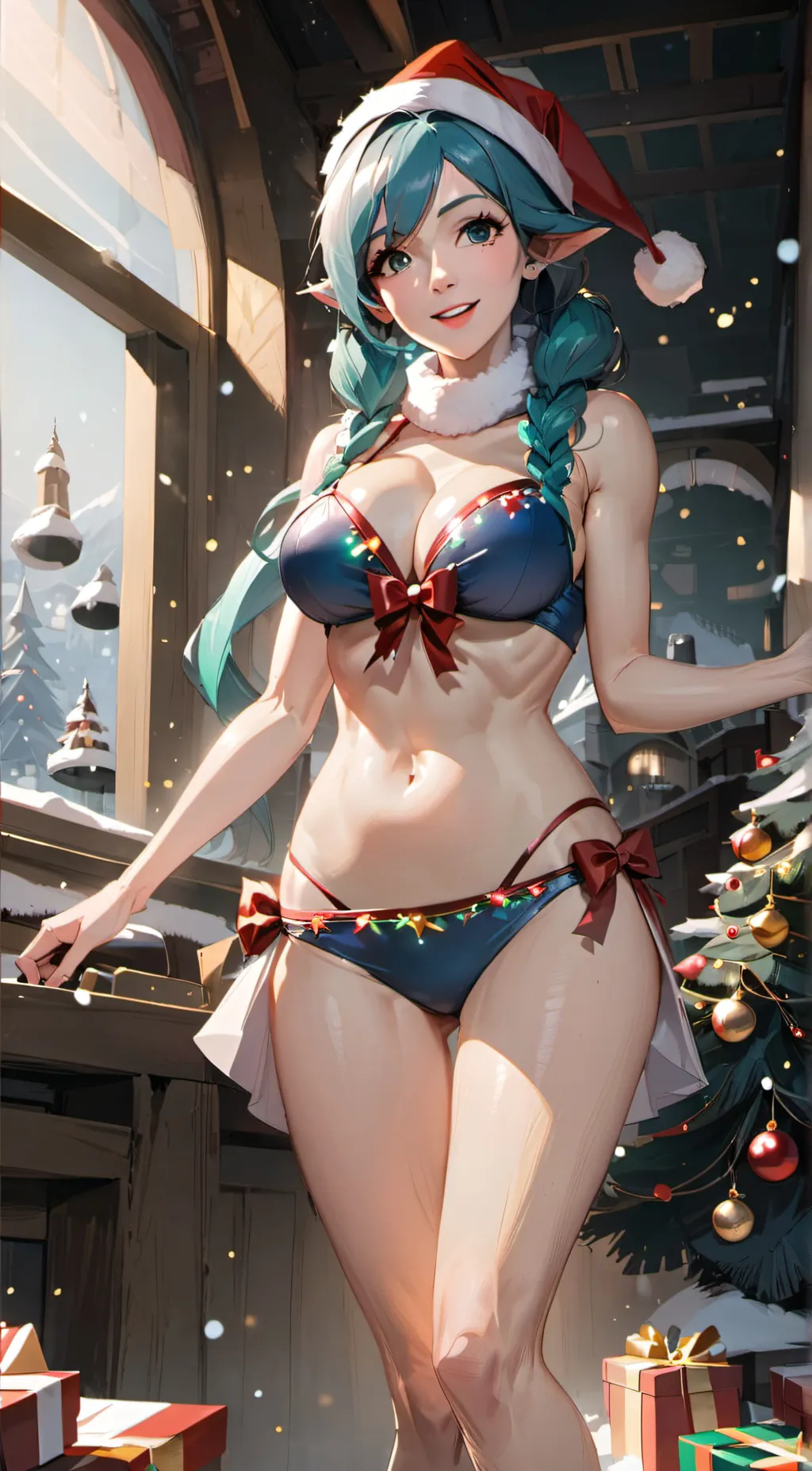 ai character: jeanie the genie  background