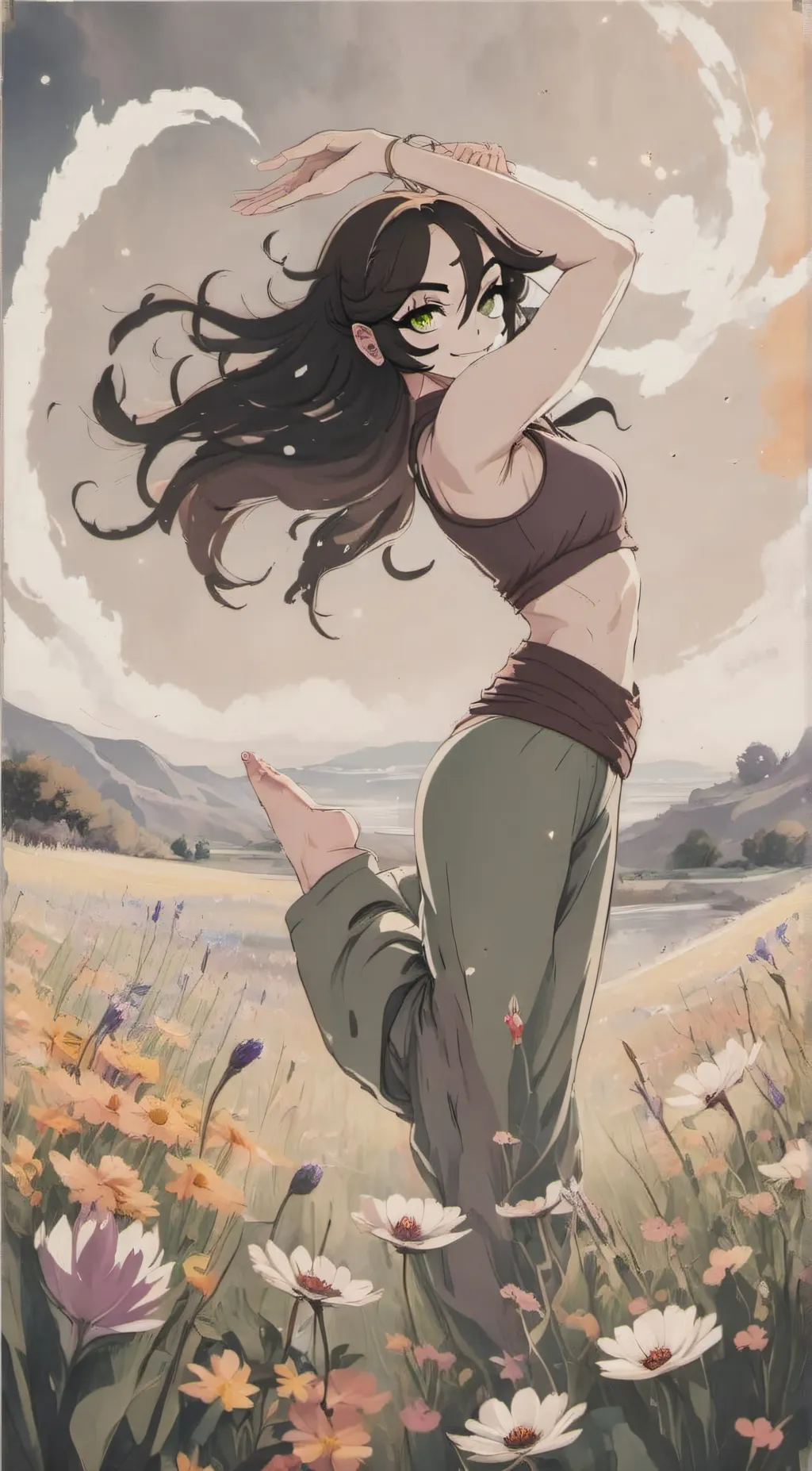 ai character: Bella background