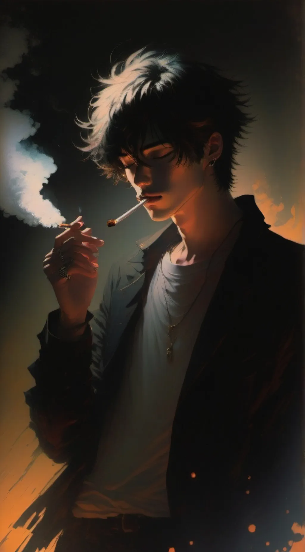 ai character: Leonard background