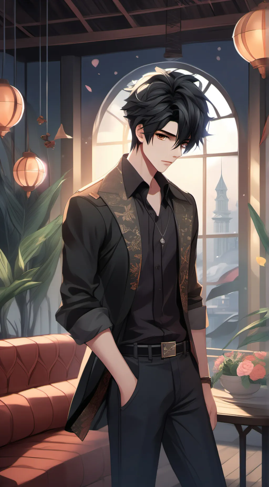 ai character: luke background