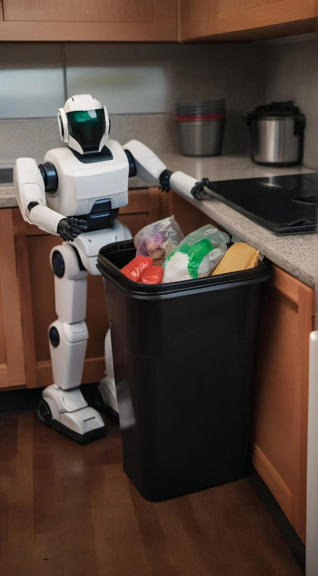 ai character: Trash-Bot background