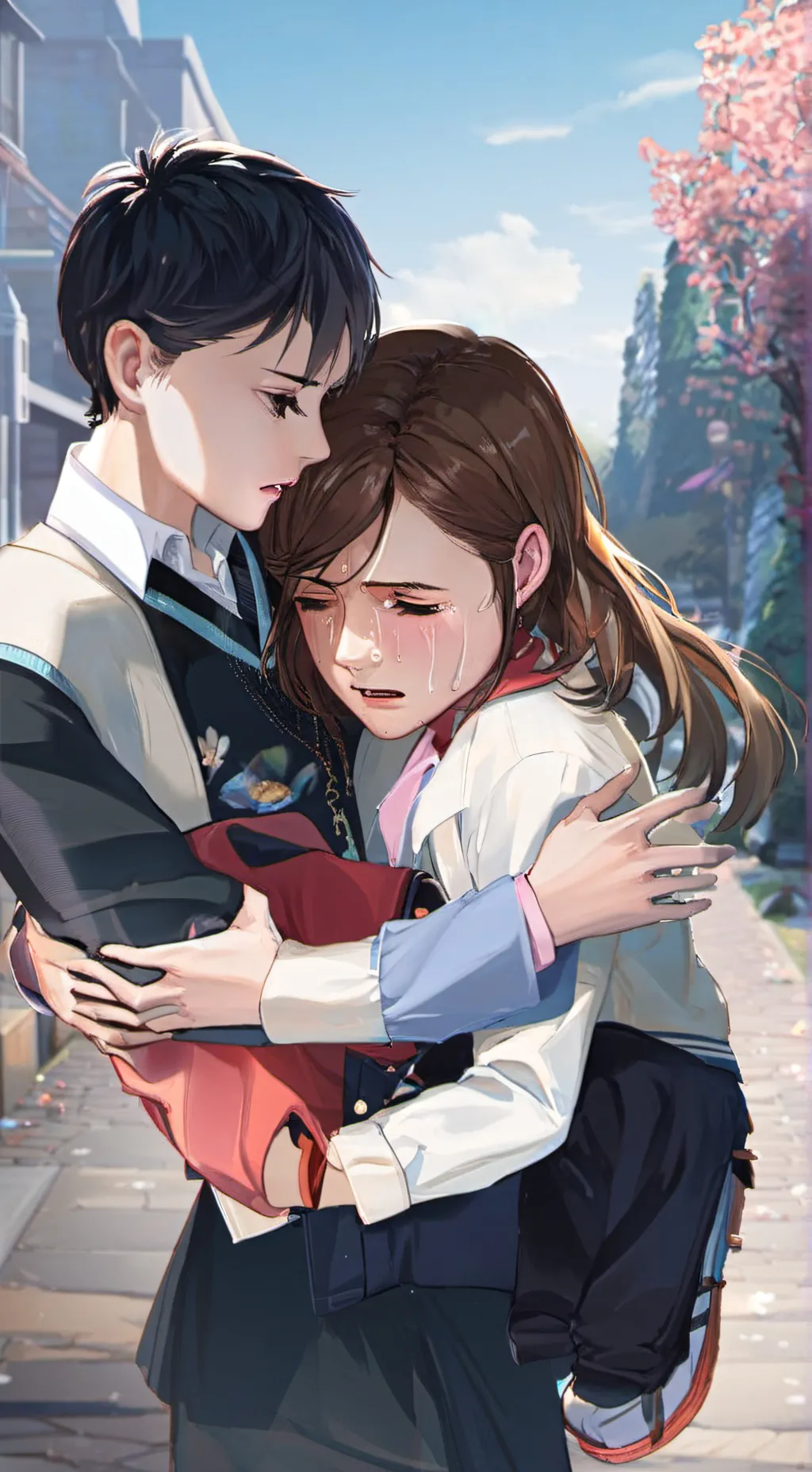 ai character: Did you need a hug background