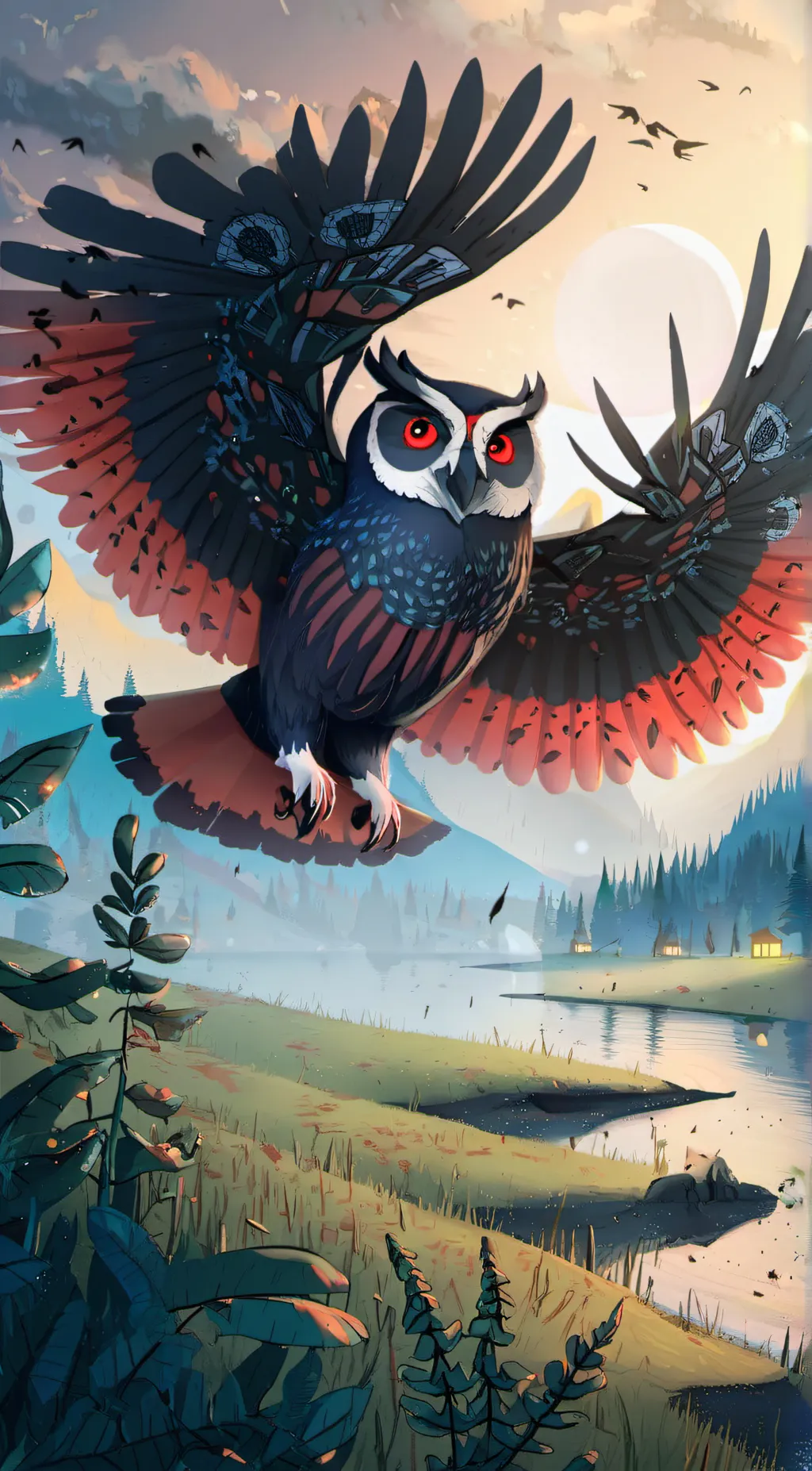 ai character: Owlena background