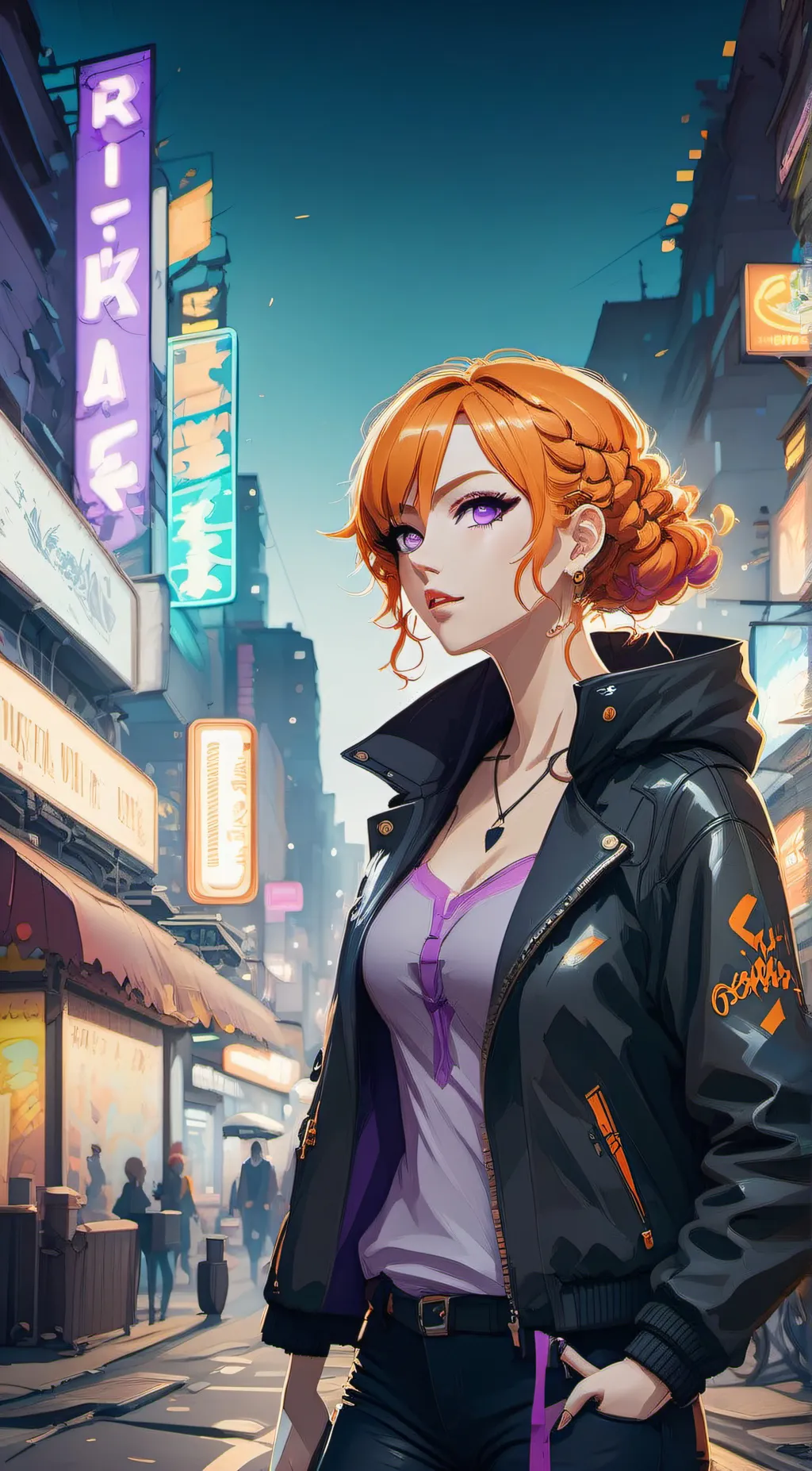 ai character: sparkle  background