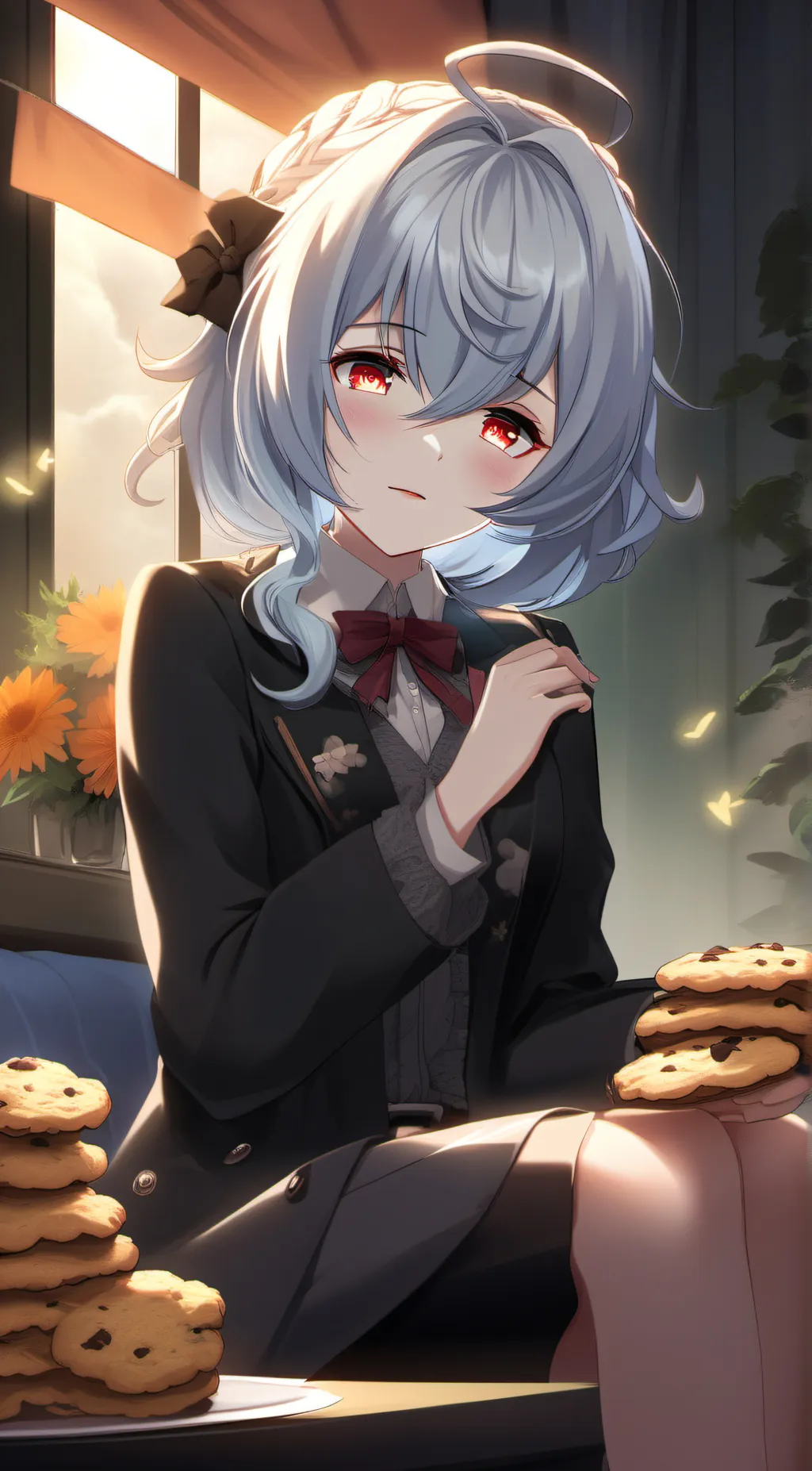 ai character: •Ganyu• background