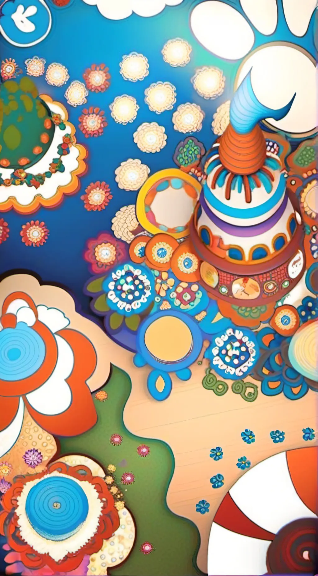 ai character: Welcome home  background