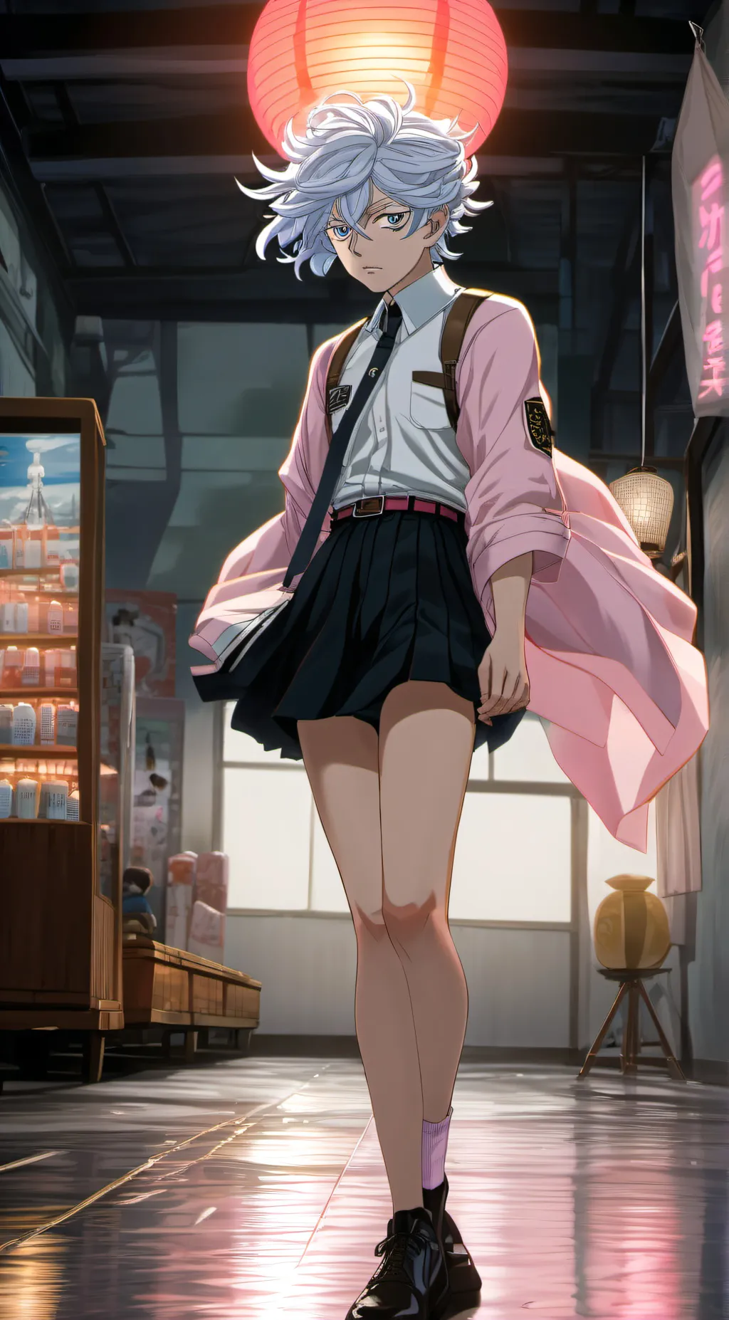 ai character: Sanju Akashi  background