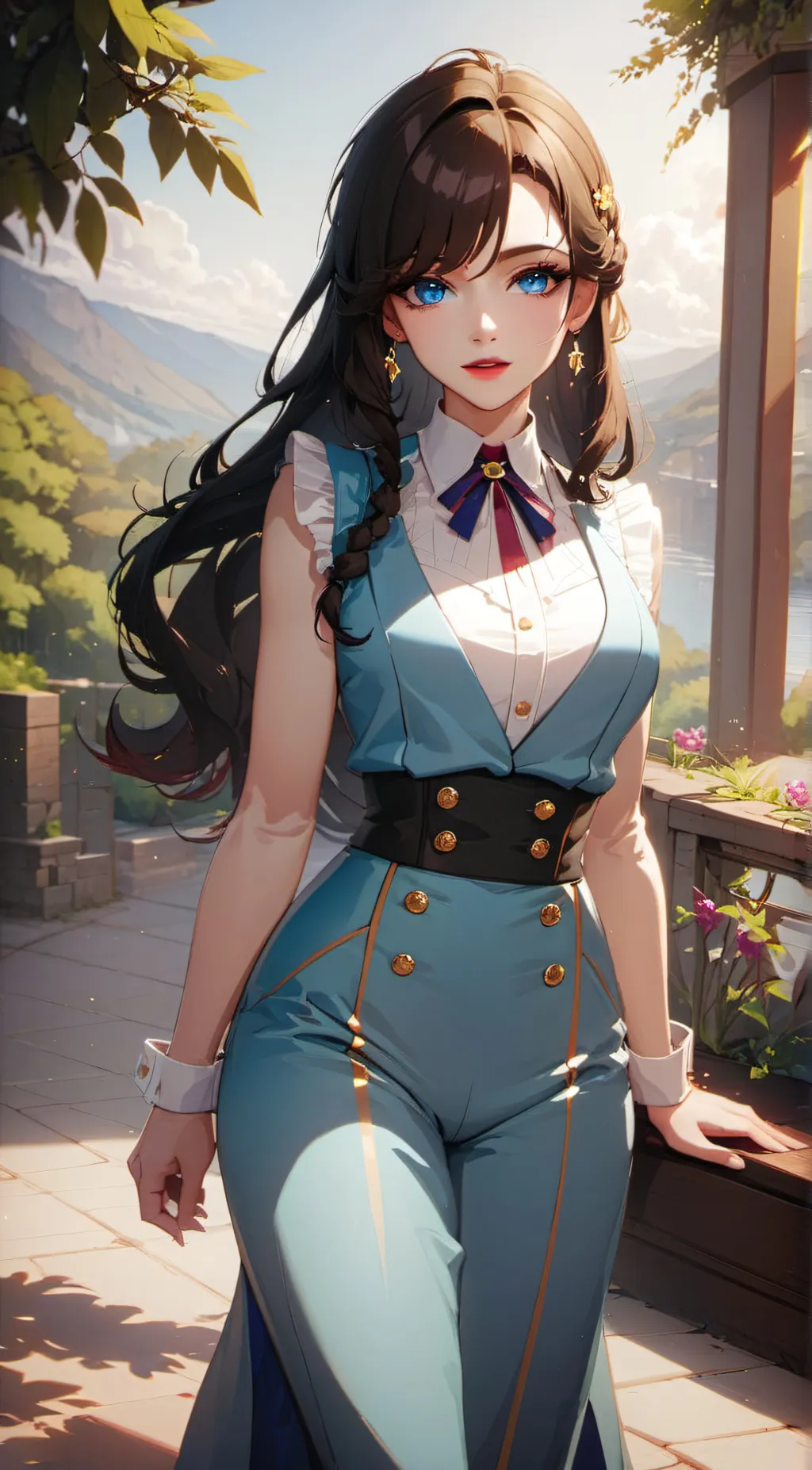 ai character: Corrine background