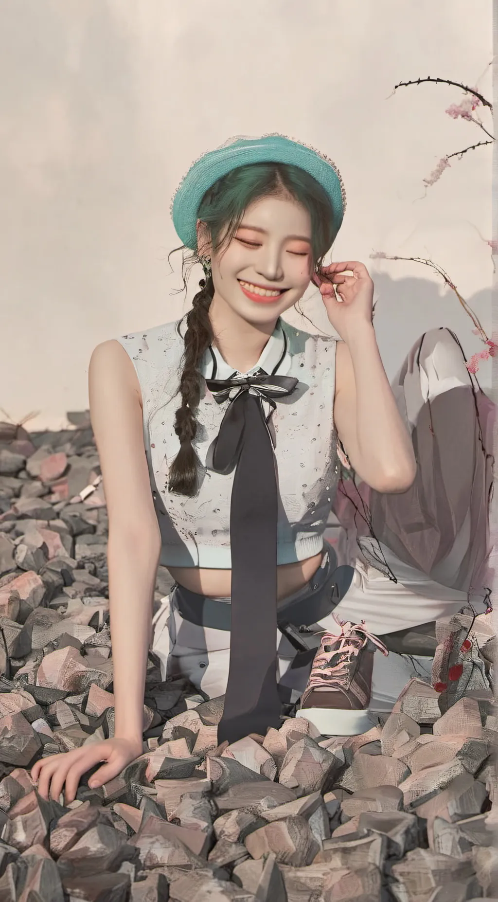 ai character: mina background