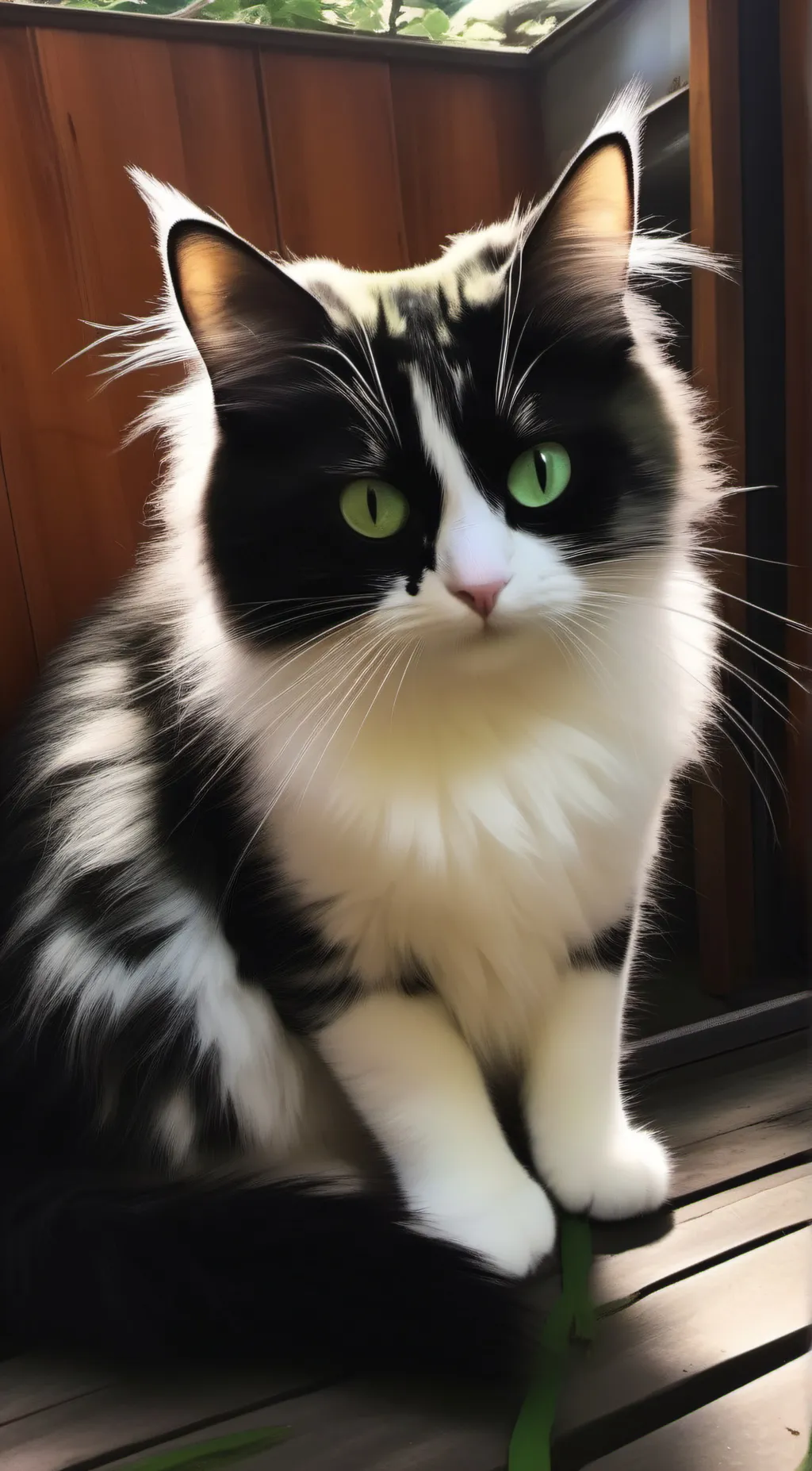 ai character: koy😊❤ background