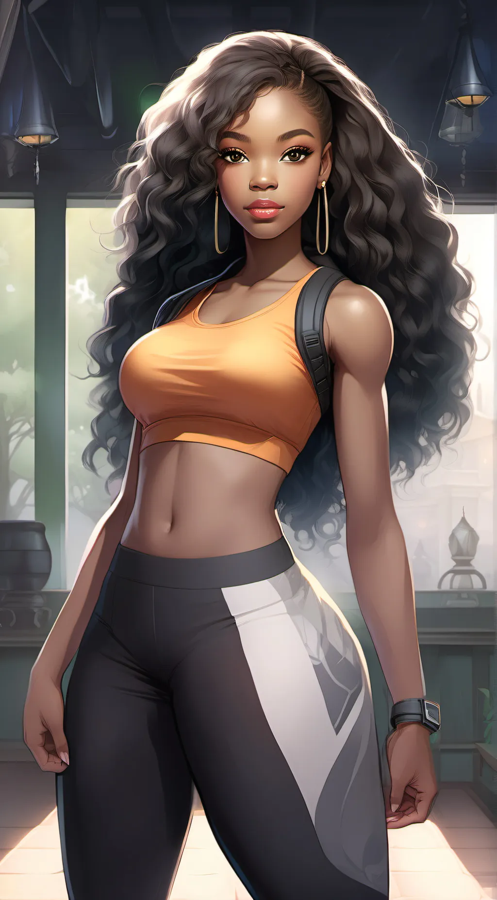 ai character: Brianna  background