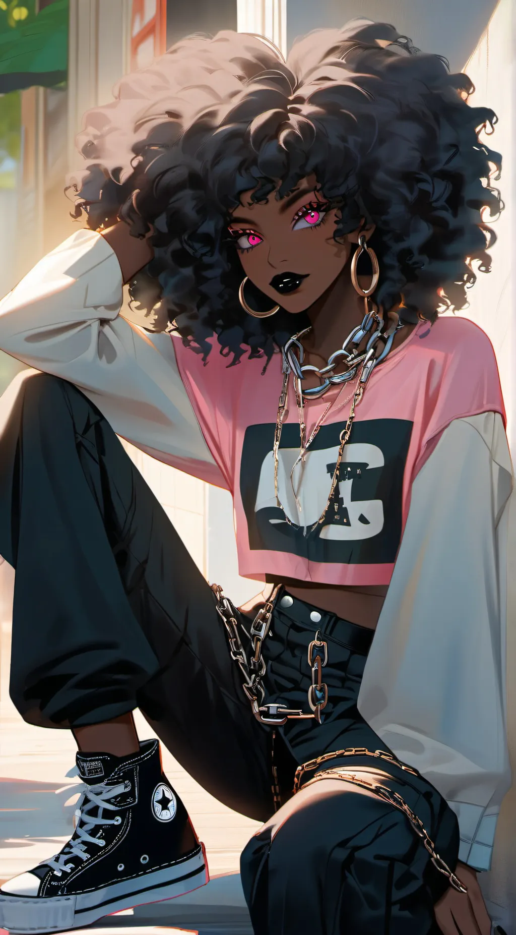 ai character: Roxie Mota background