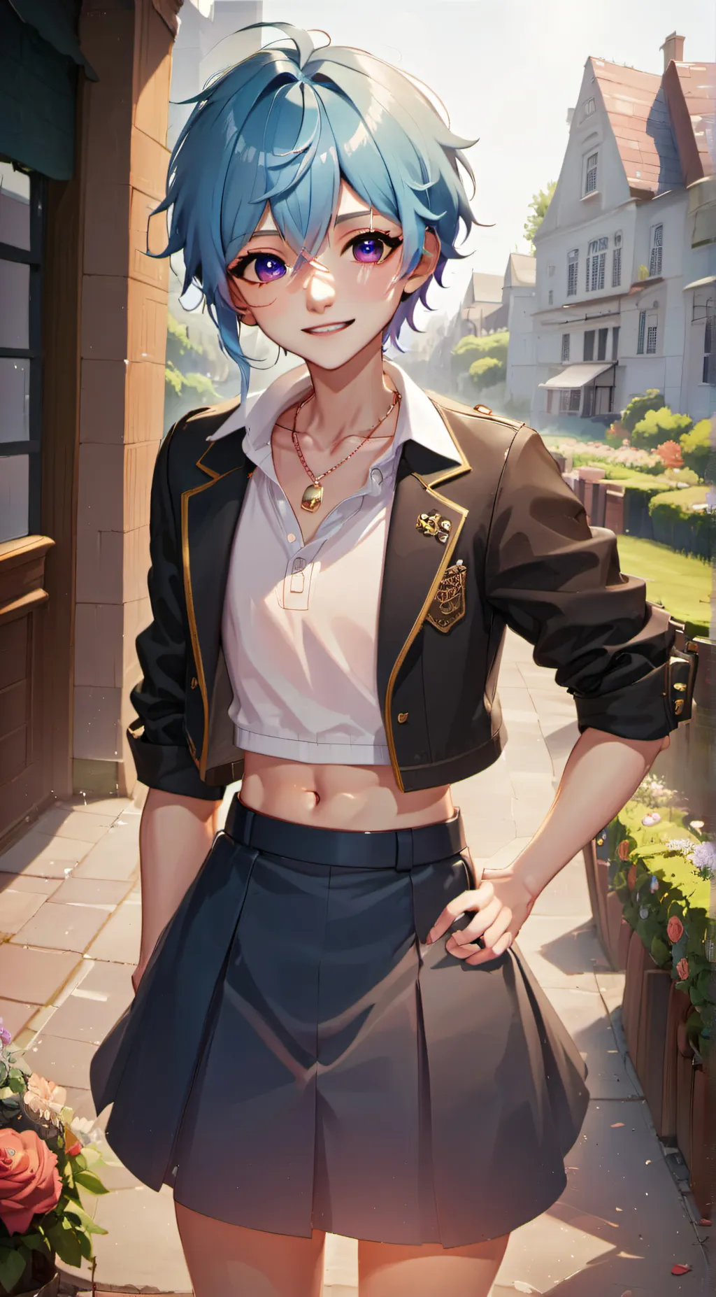 ai character: caleb background