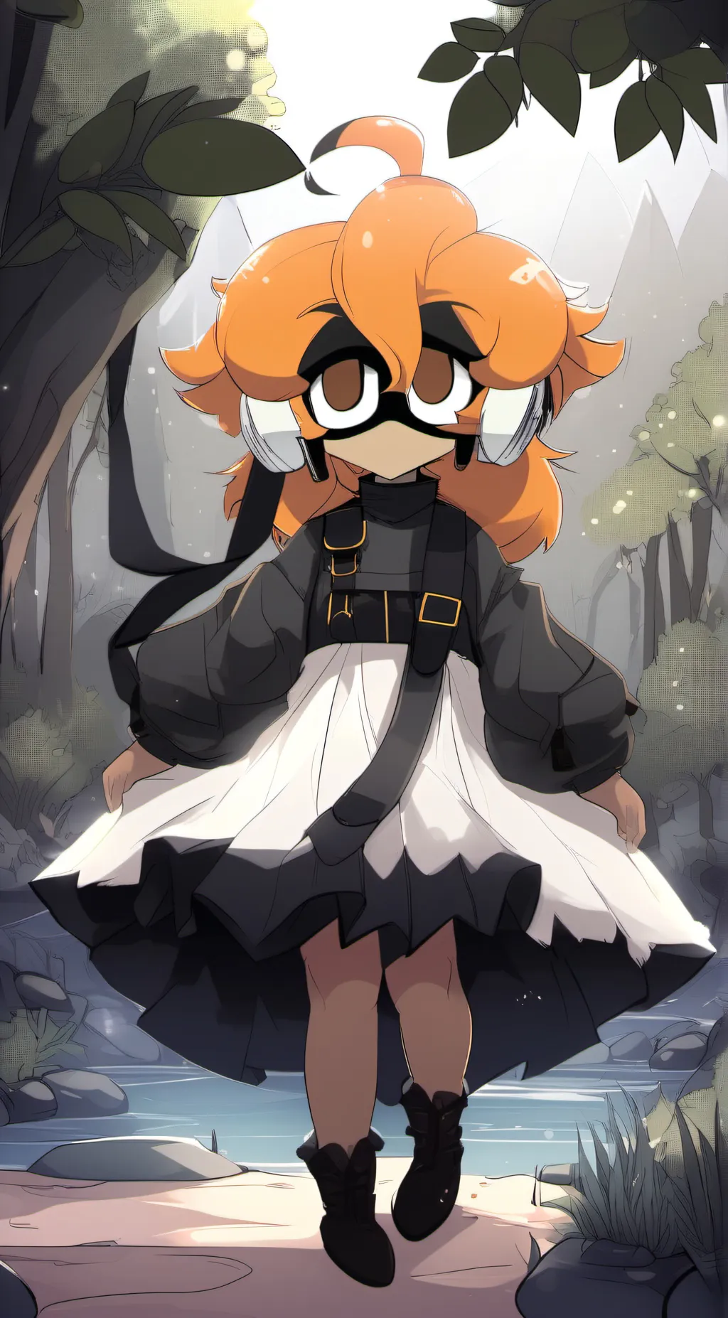 ai character: mikakit😀😀😁😁 background