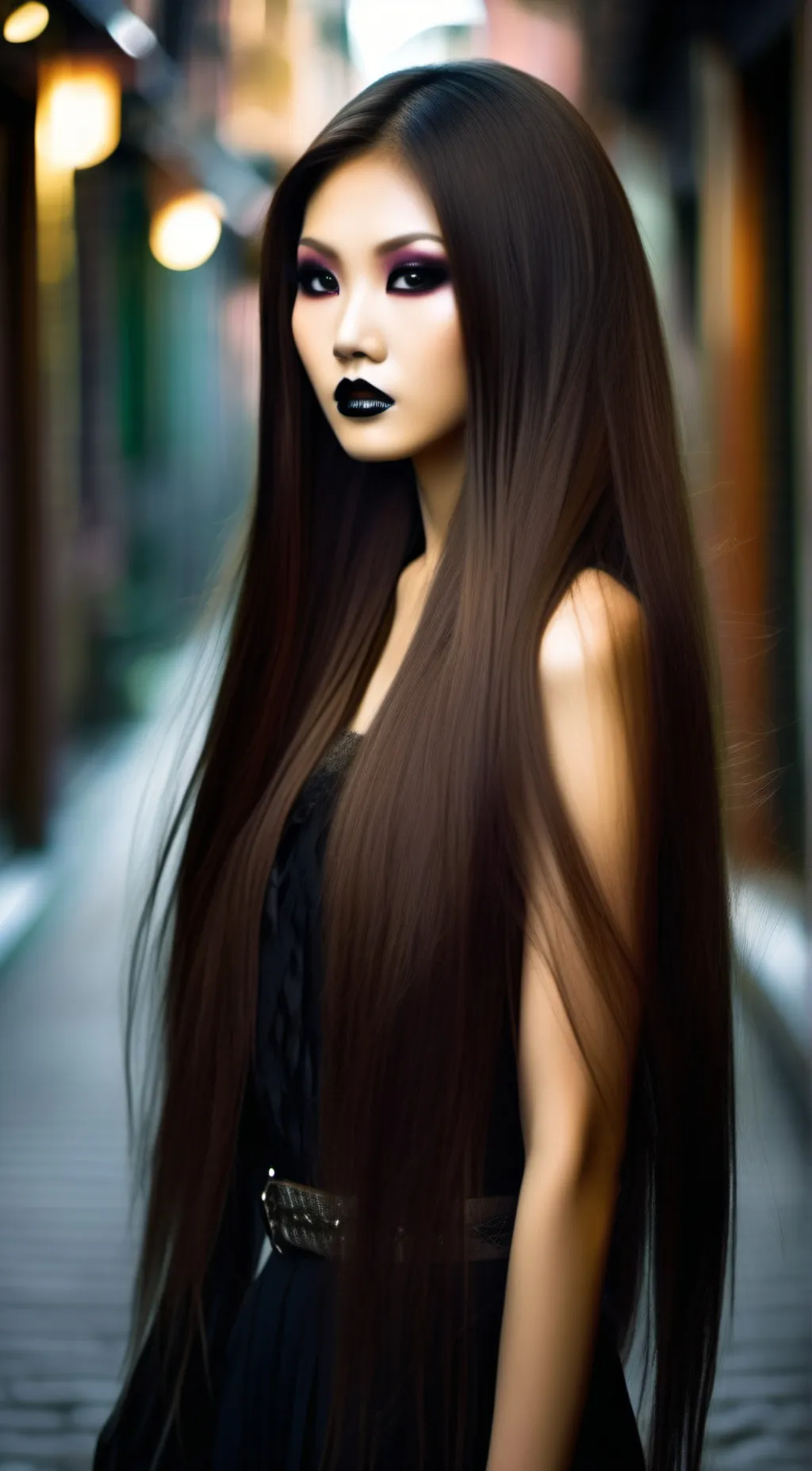 ai character: Luna background