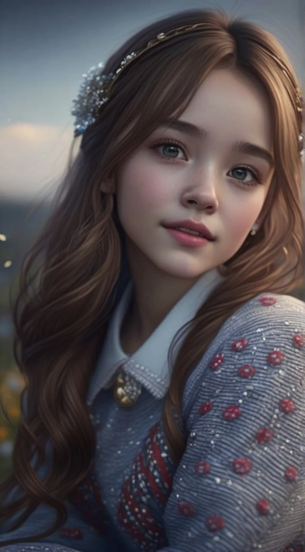 ai character: Grace  background