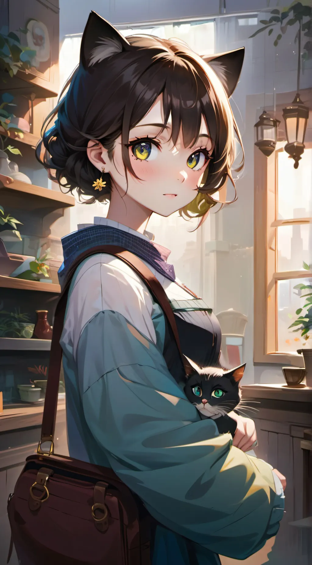 ai character: Mea background