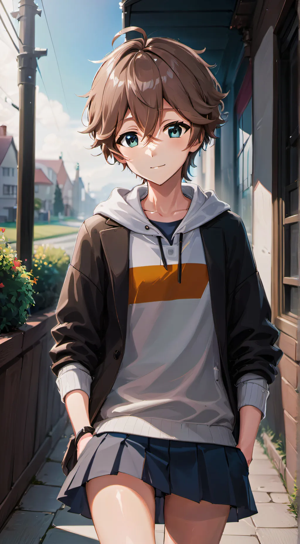 ai character: Ollie background