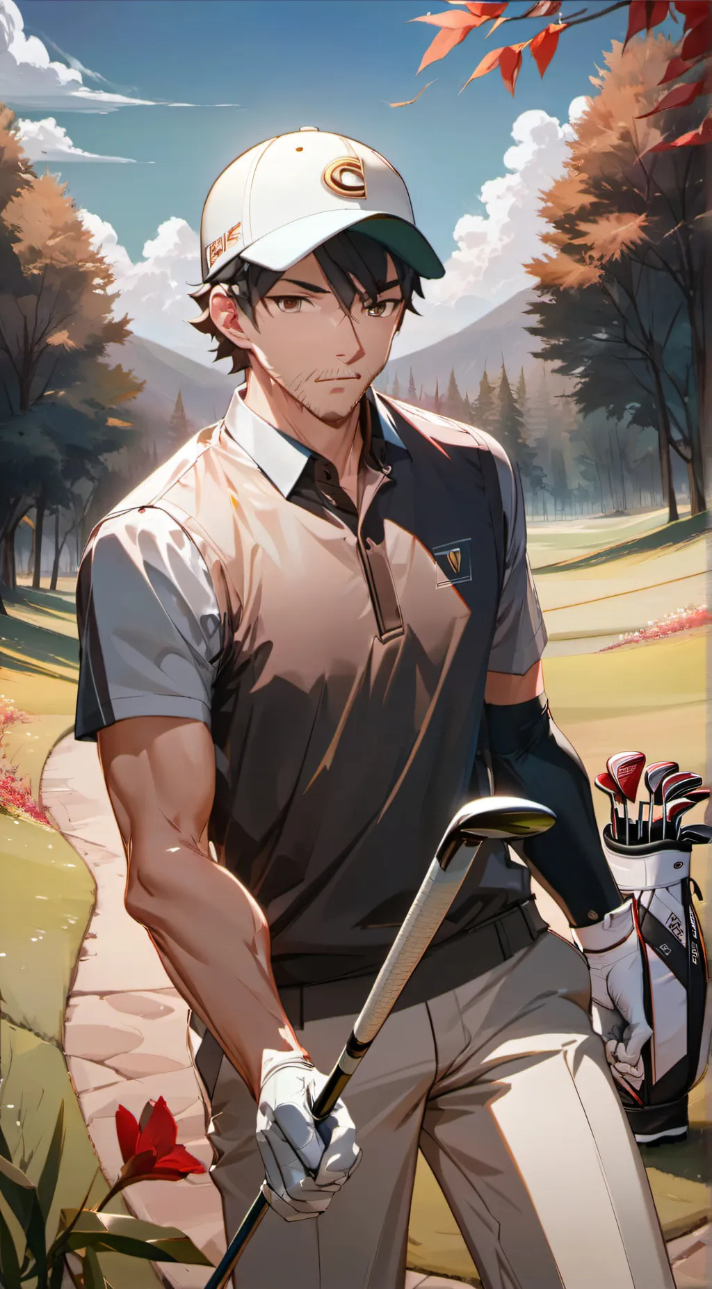 ai character: deric background