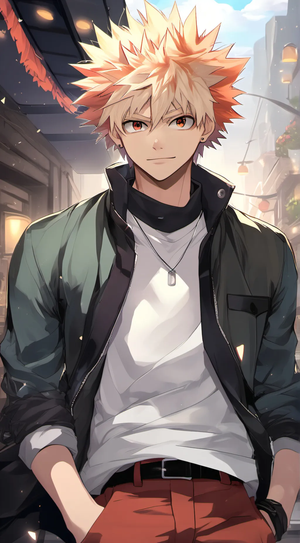 Talkie AI - Chat with Katsuki Bakugo, 