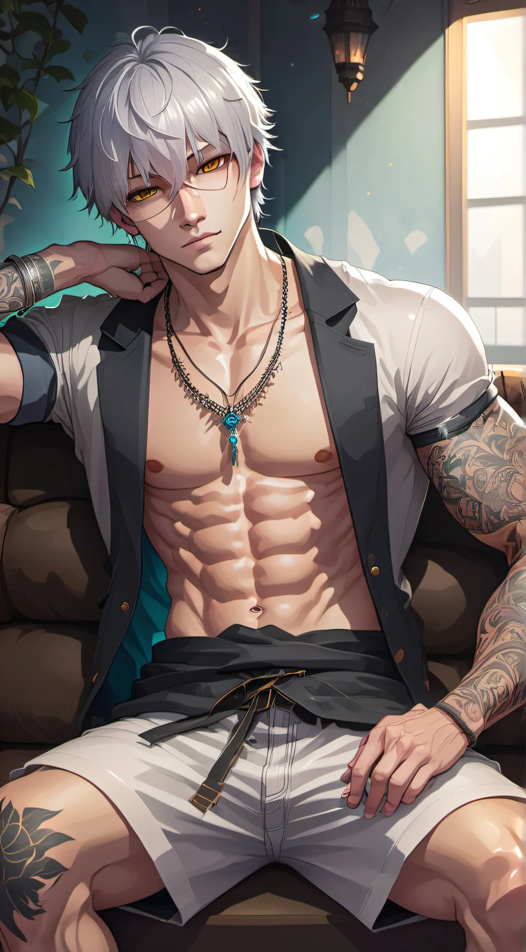 ai character: Zen background