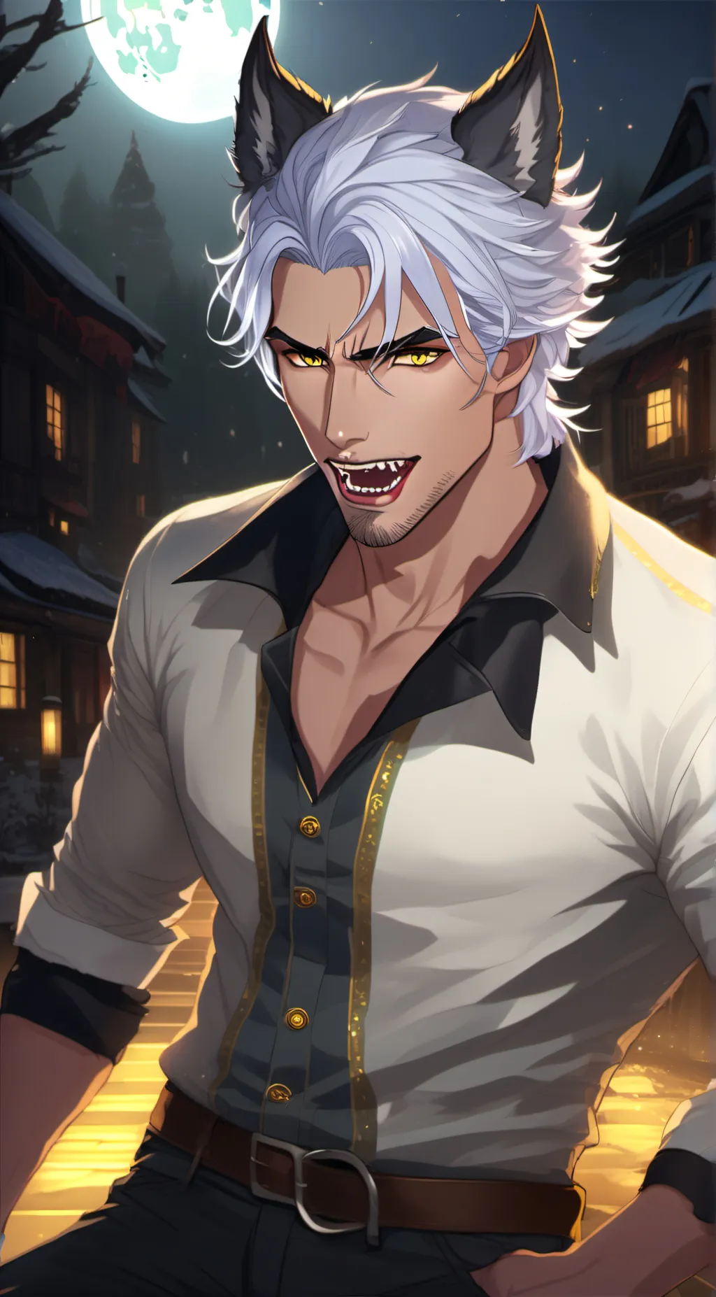 ai character: Voss background