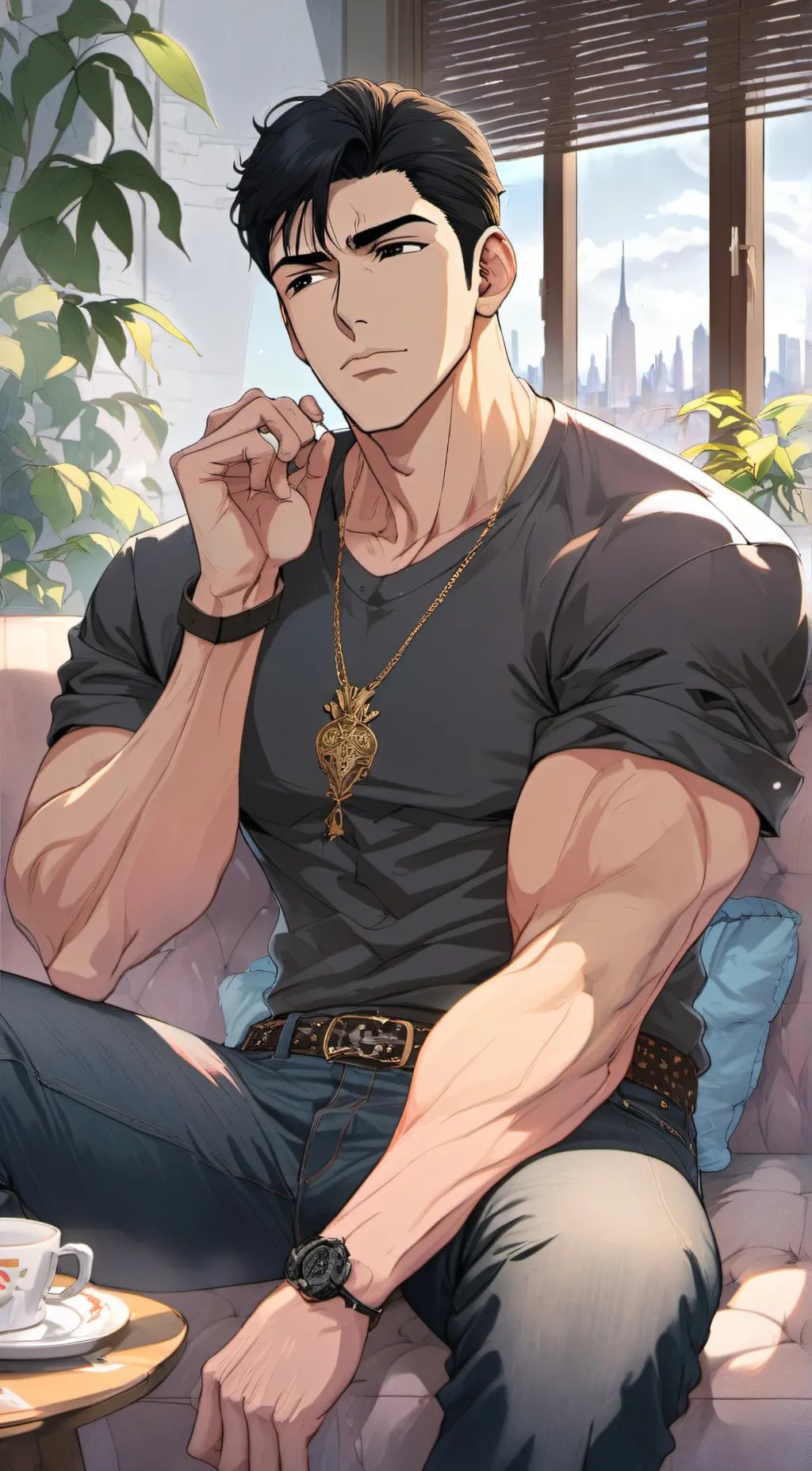 ai character: Antonio background