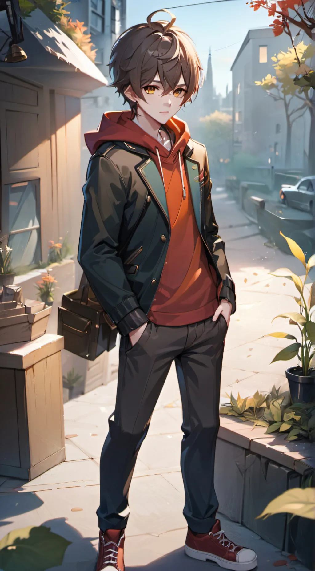 ai character: Tord background