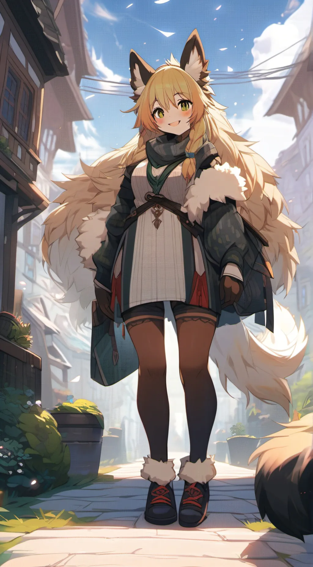 ai character: Lilly background