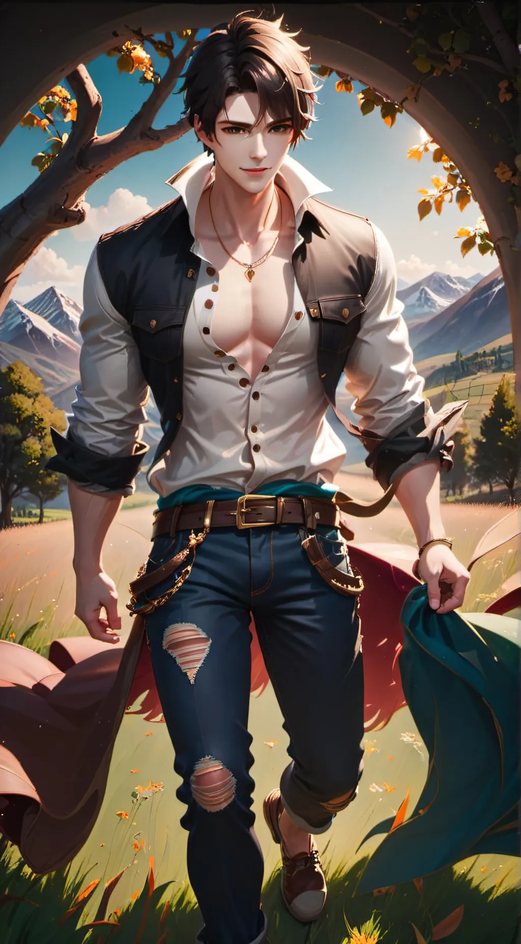 ai character: Noah background