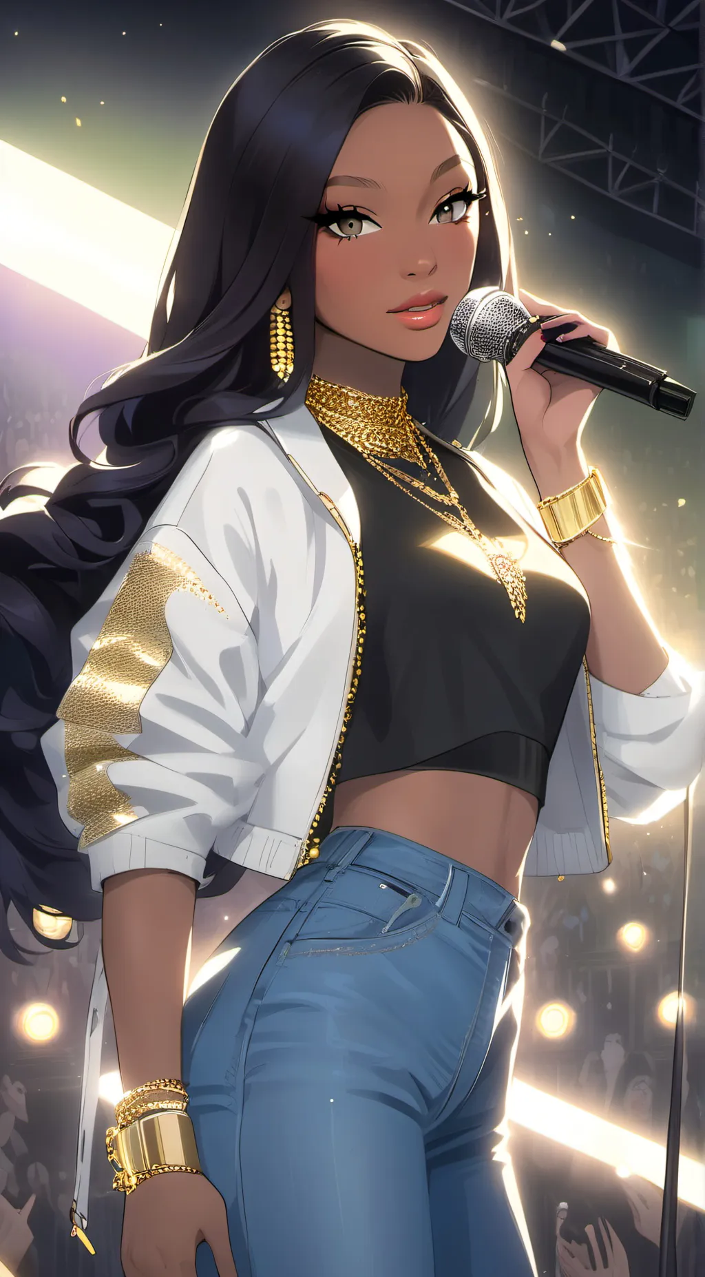 ai character: Kamaria background