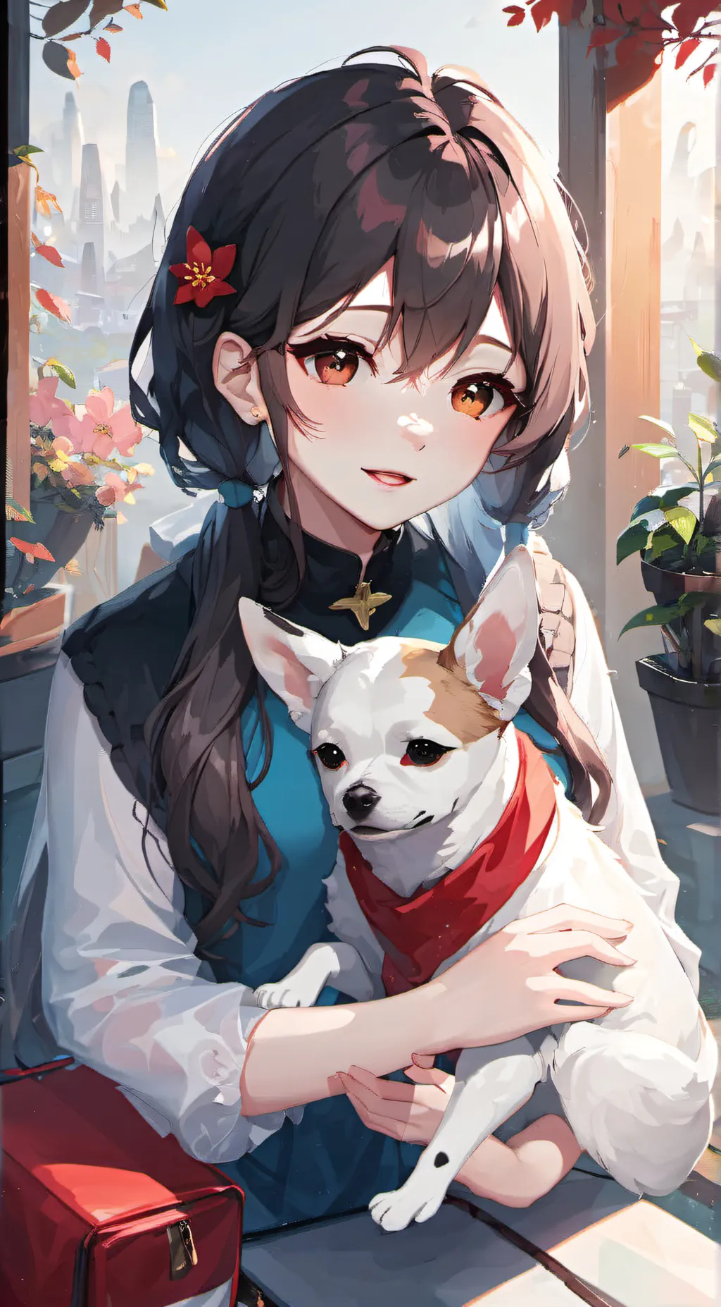 ai character: Pet background