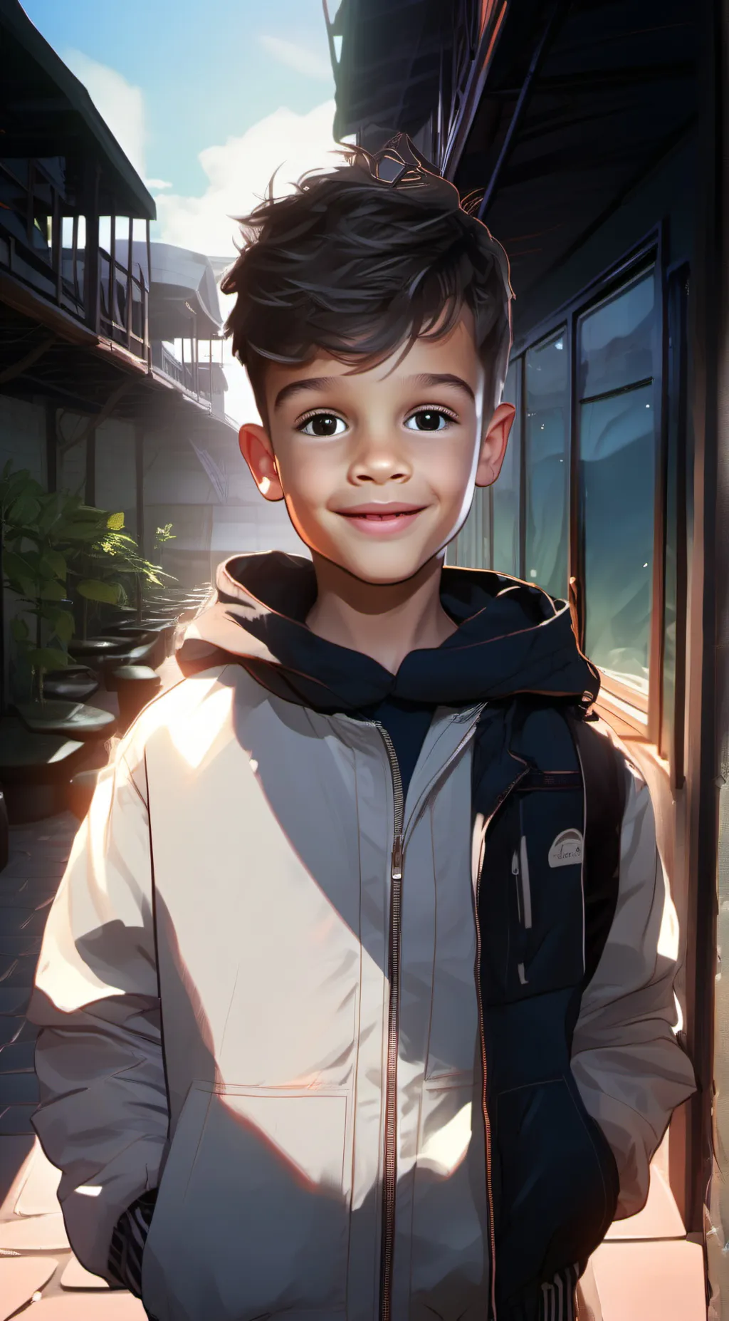 ai character: Emi background