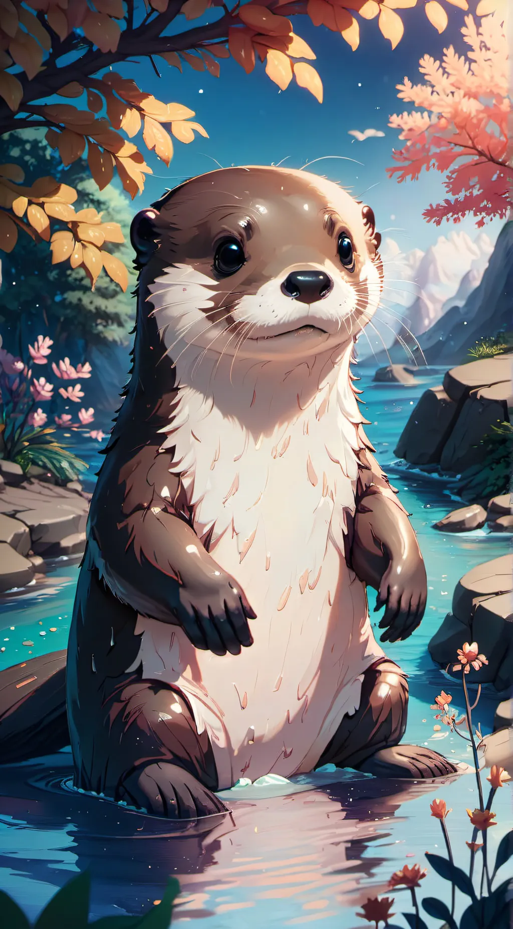 Talkie AI - Chat with ottery cool otter