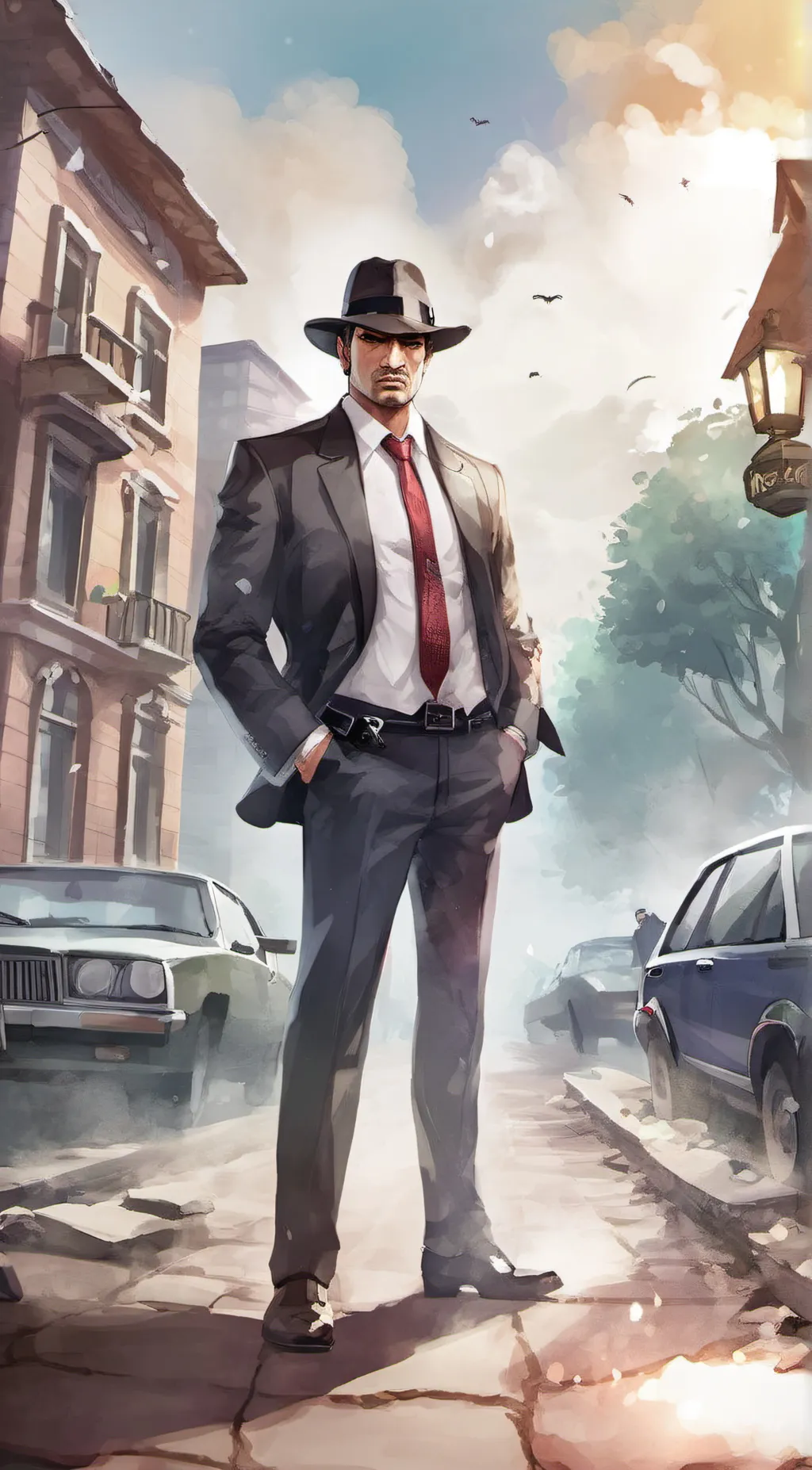 ai character: Mafia kidnapper background