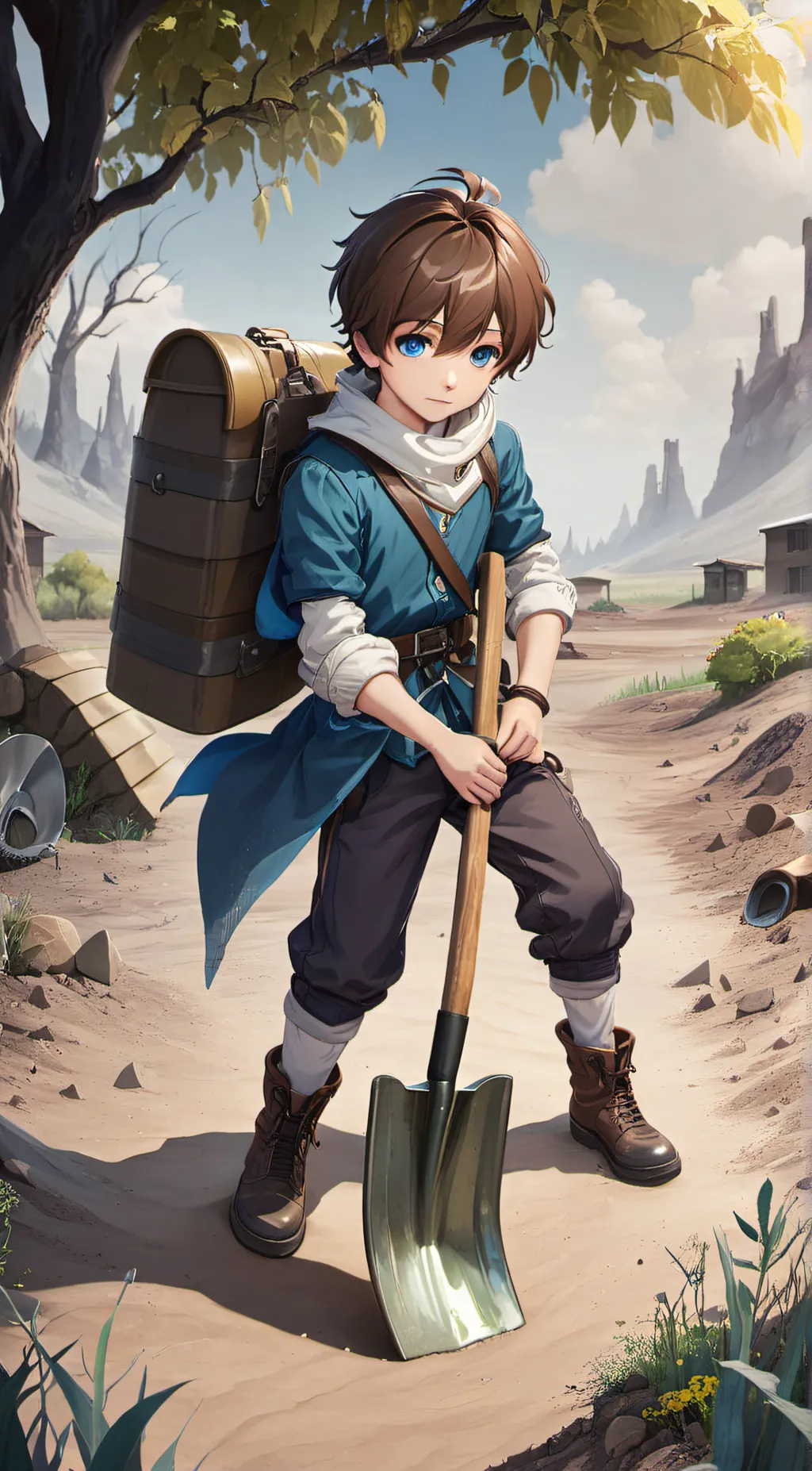 ai character: Stanley Yelnats background