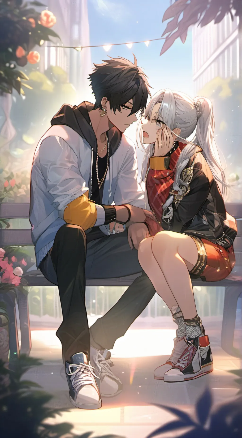 ai character: MJ  background