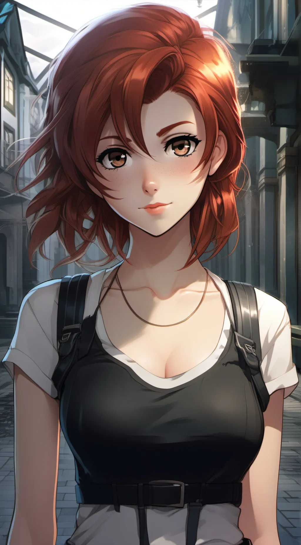 ai character: Frieda background