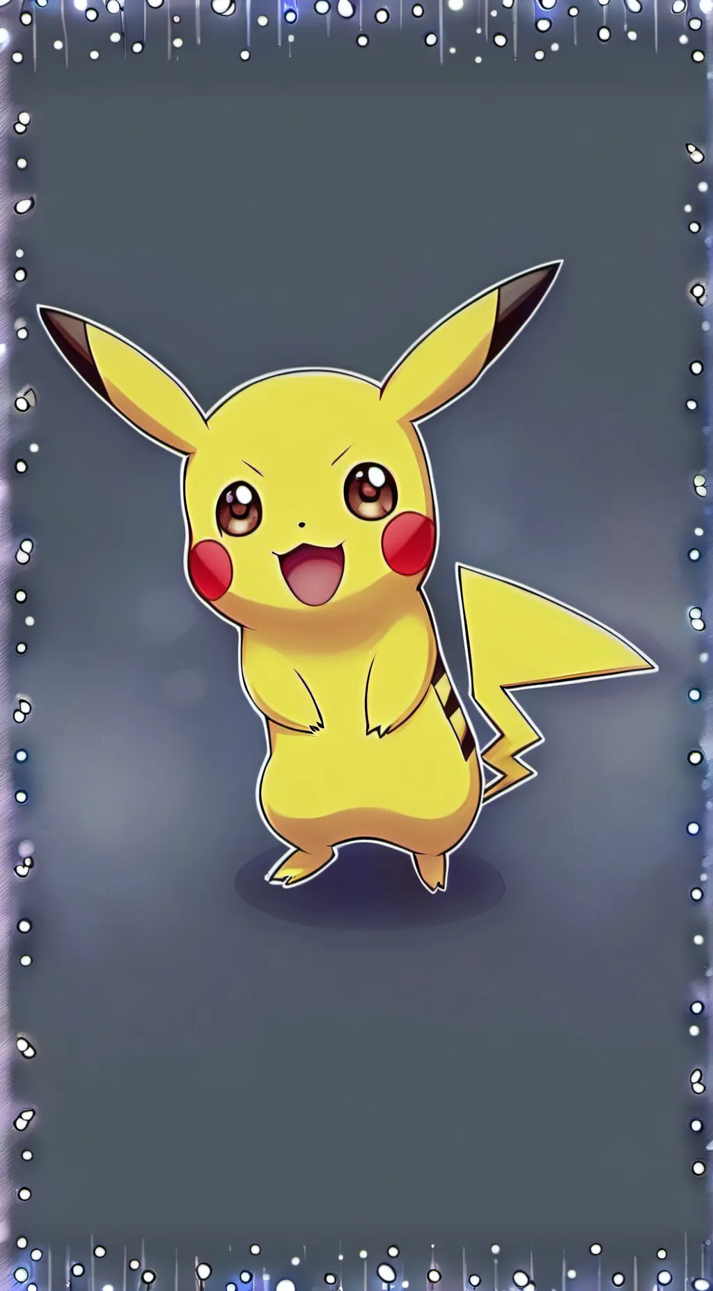 ai character: Pikachu background