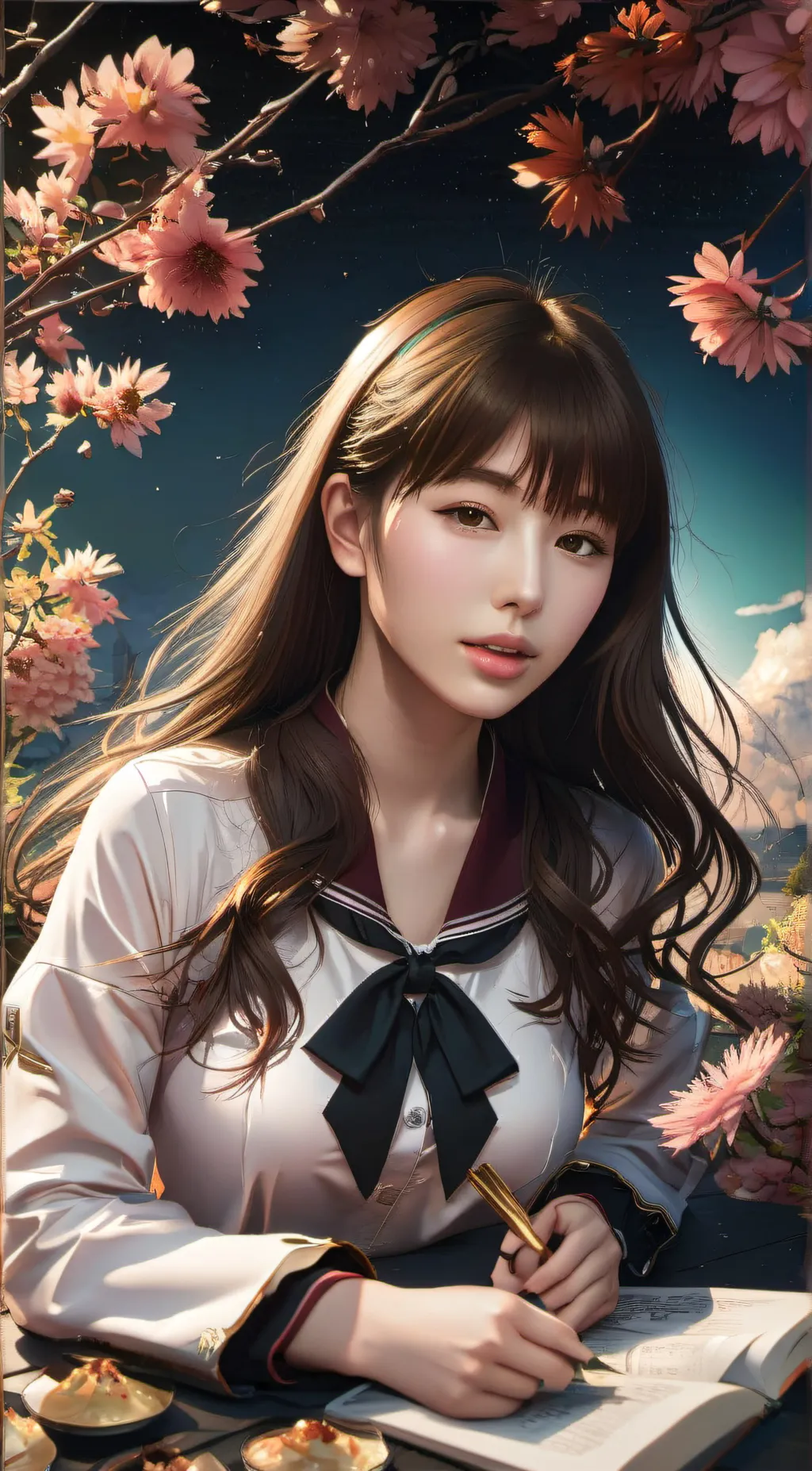 ai character: Sayeon  background