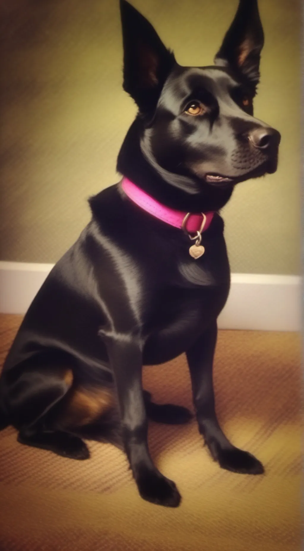 ai character: lady background