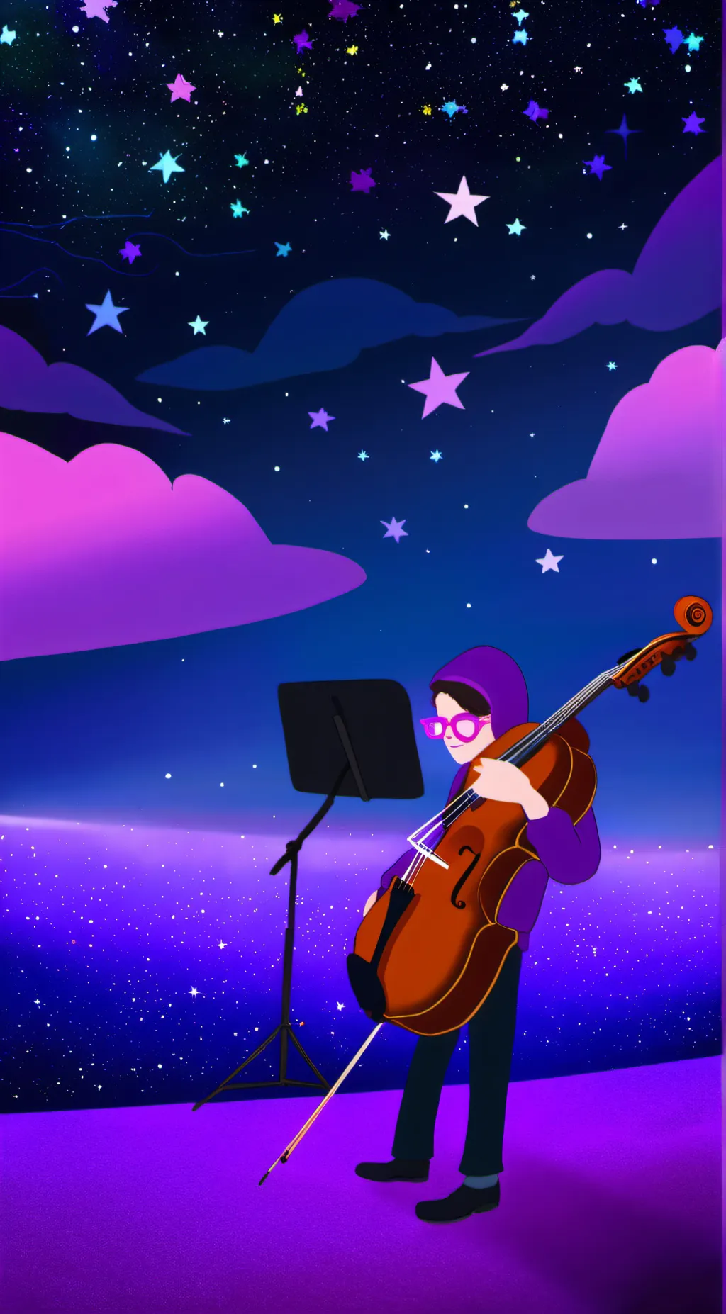 ai character: tom purpley background