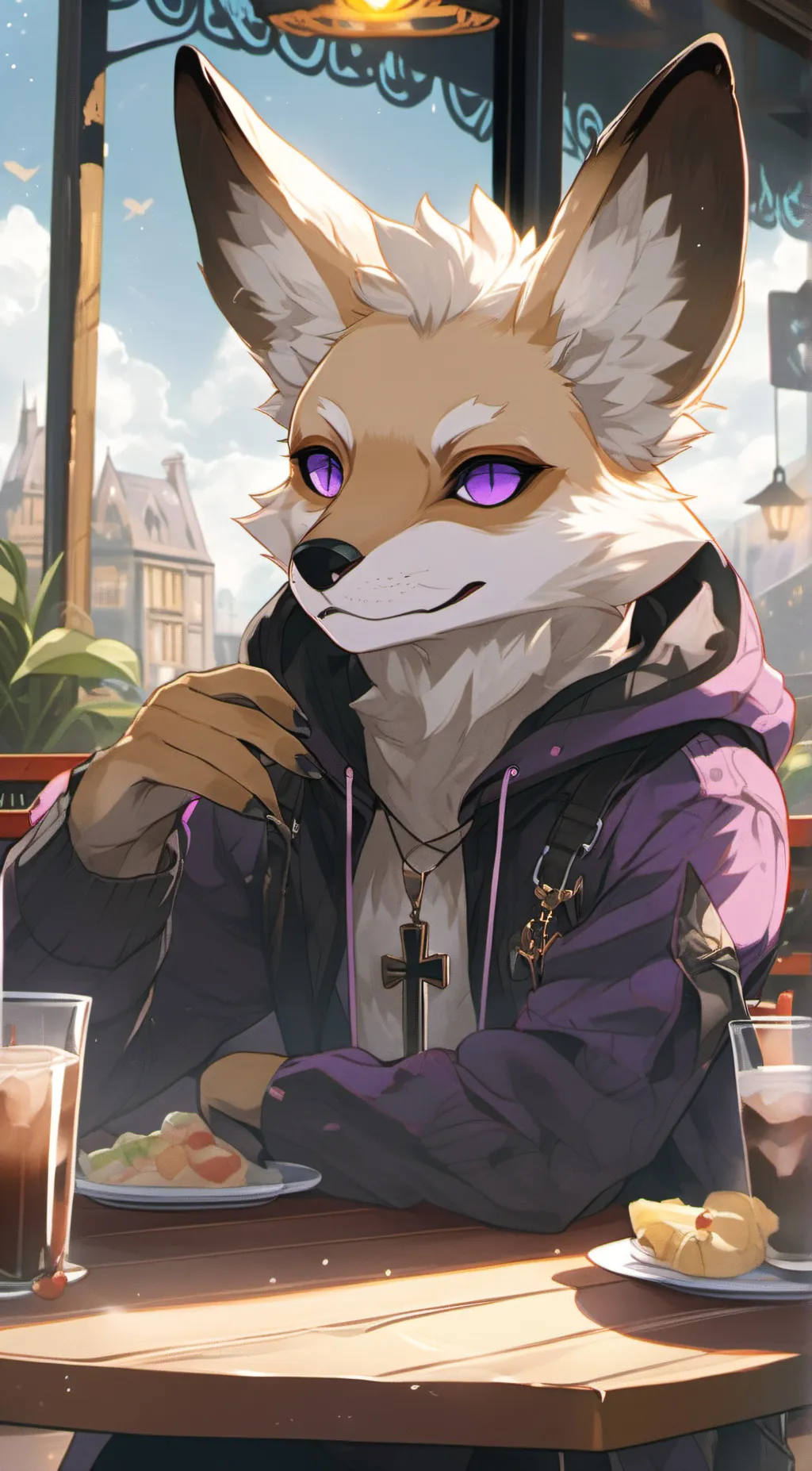 ai character: Zeta background