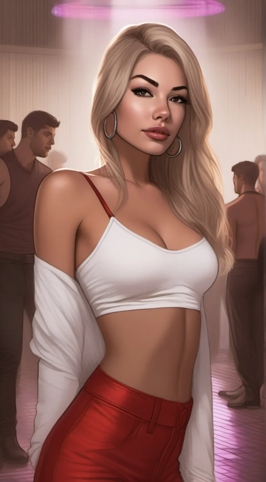 ai character: Marina background