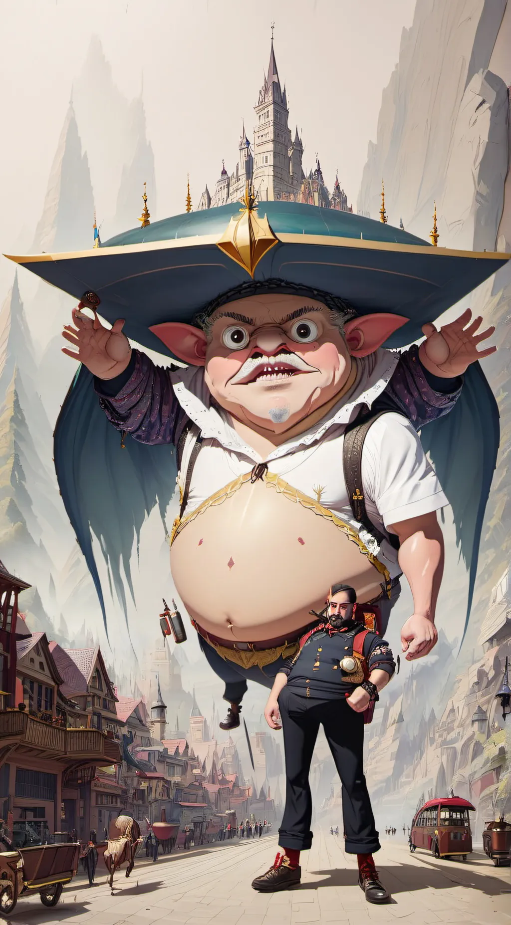 ai character: smegsy kinger background