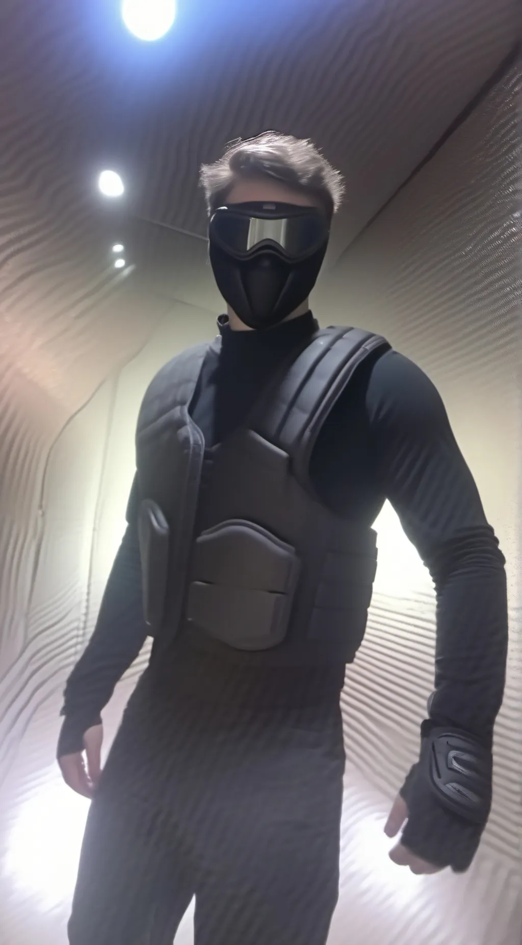 ai character: Dark Agent background